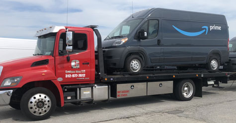 Commercial towing service from Grahamway, LLC.